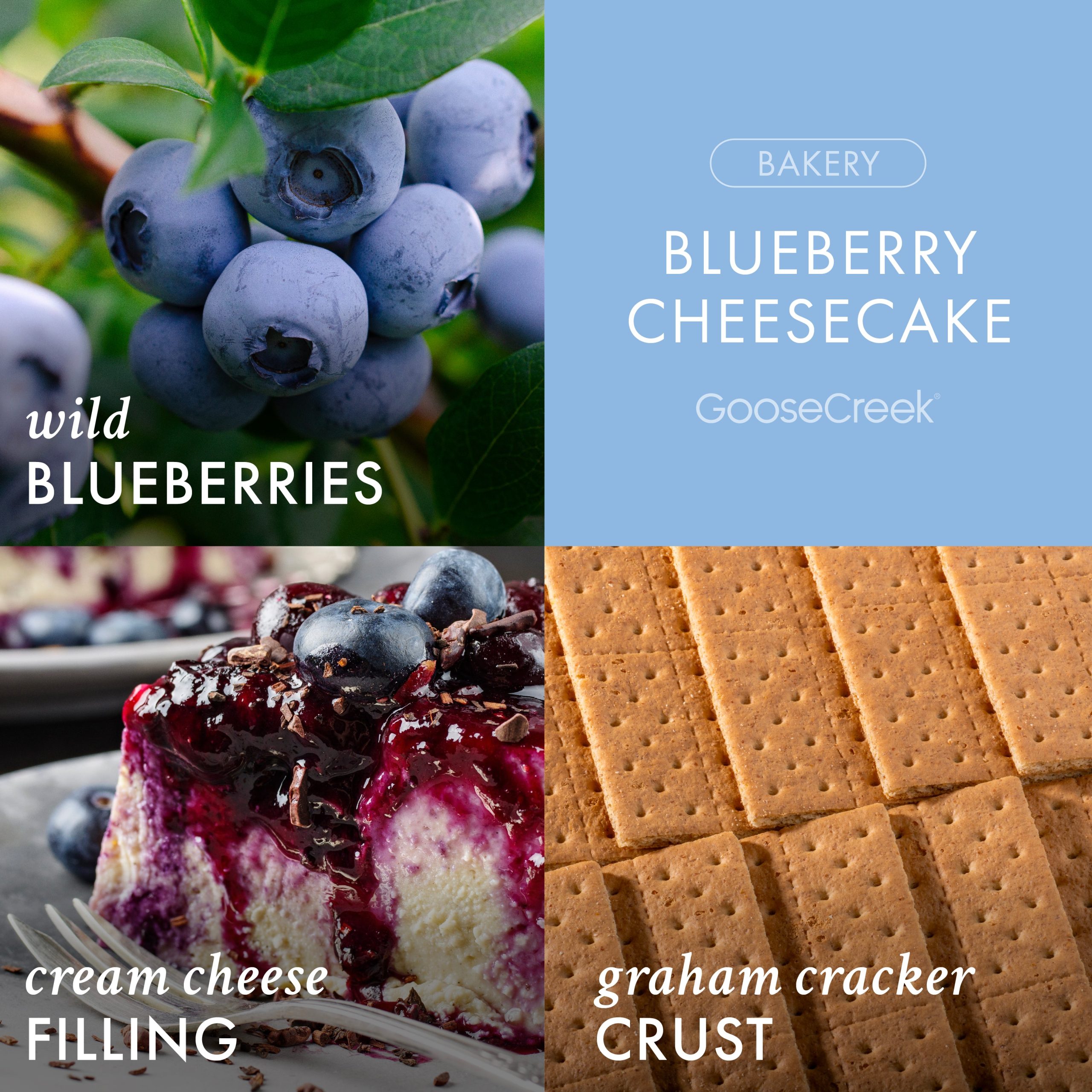 Blueberry Cheesecake 3-Wick Candle - Image 2