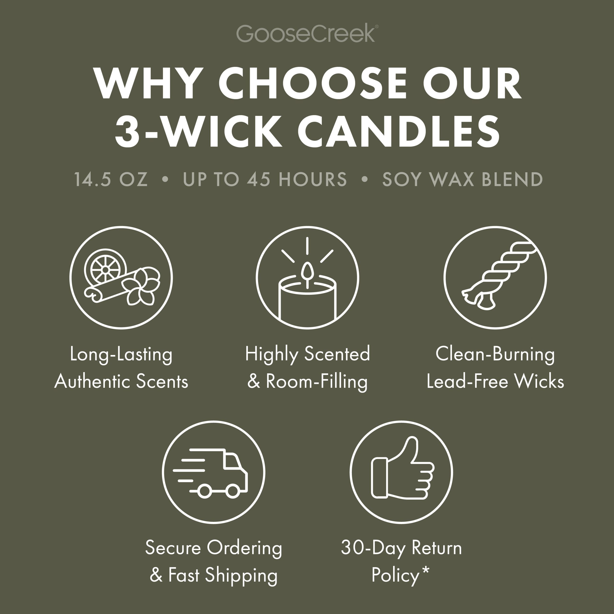 Calm & Cozy 3-Wick Candle - Image 4