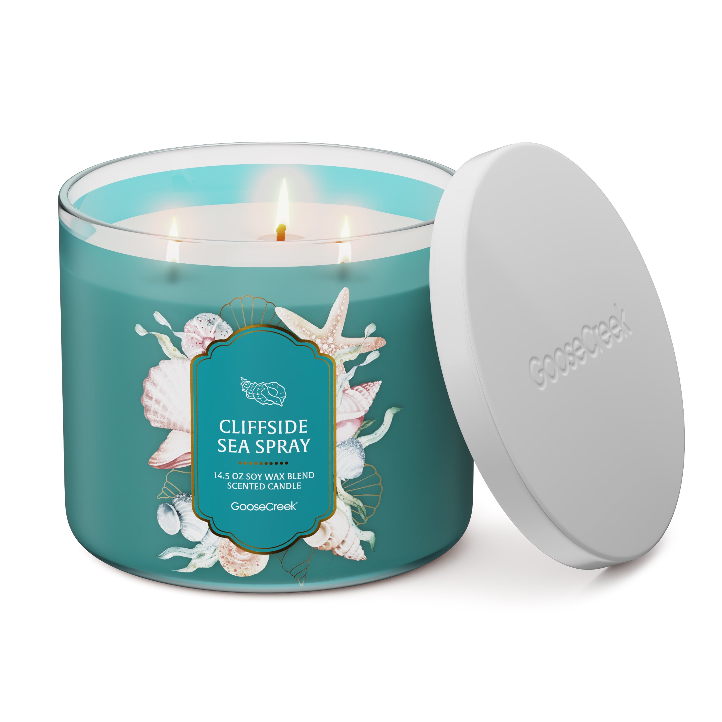 Cliffside Sea Spray 3-Wick Candle - Image 3