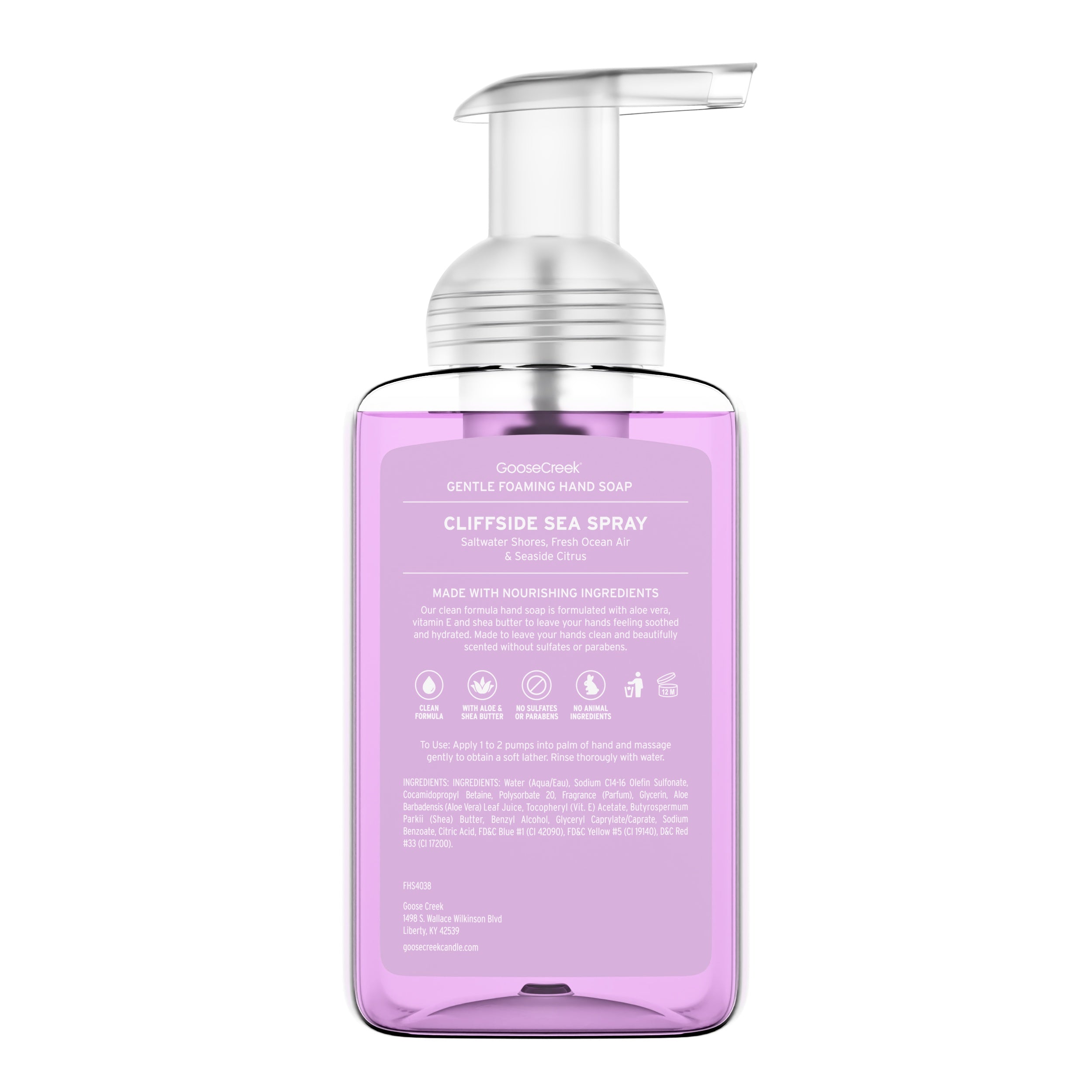 Cliffside Sea Spray Lush Foaming Hand Soap - Image 3