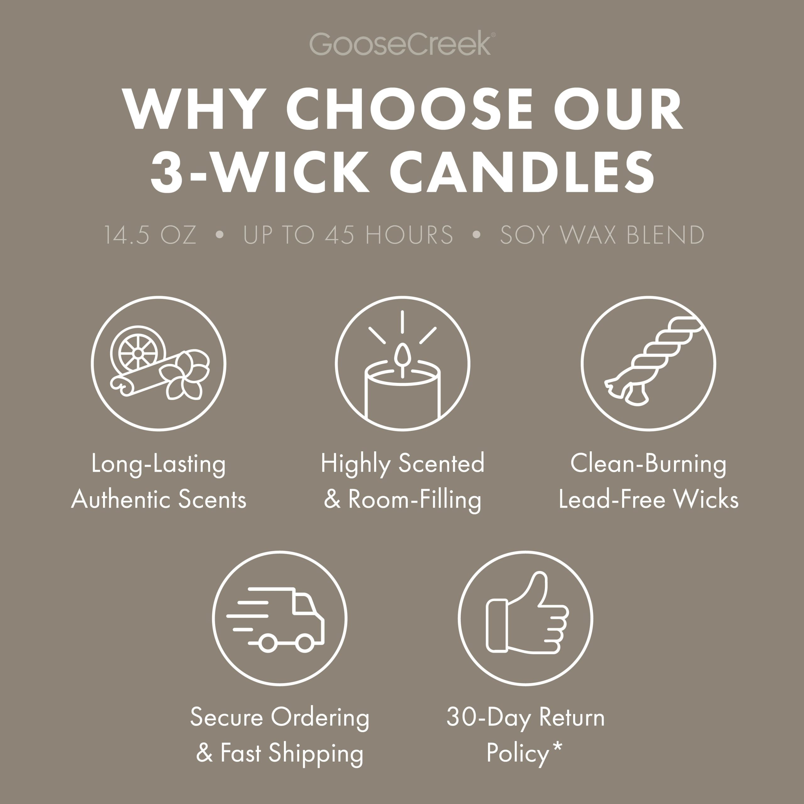 Cliffside Sea Spray Odor Eliminating 3-Wick Candle - Image 5