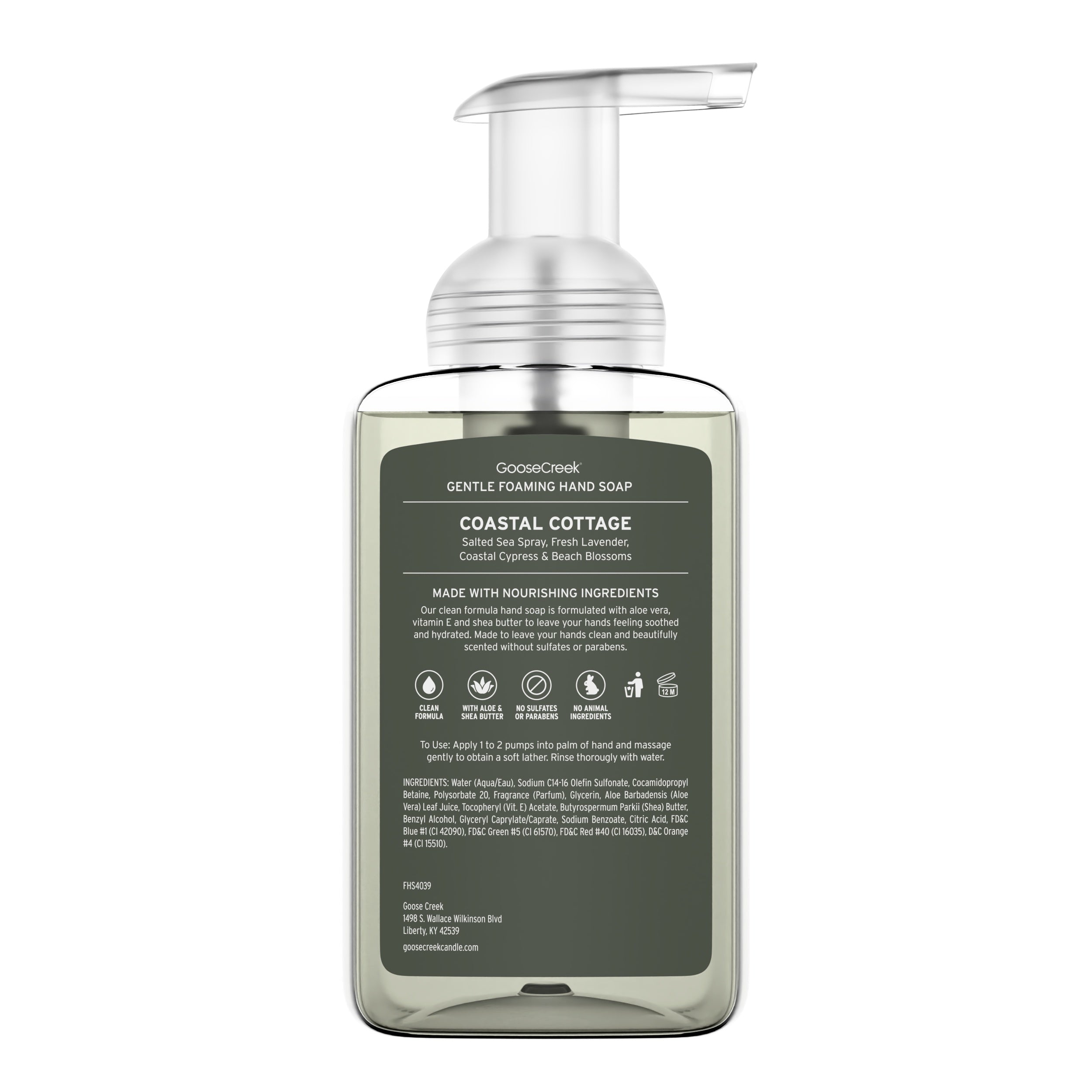 Coastal Cottage Lush Foaming Hand Soap - Image 2