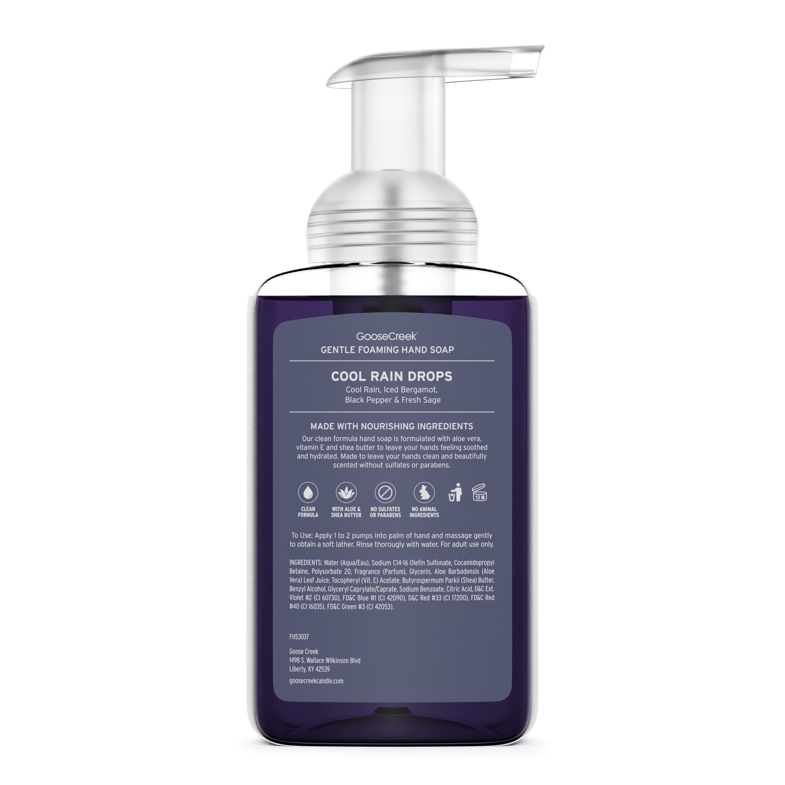 Cool Rain Drops Lush Foaming Hand Soap - Image 3