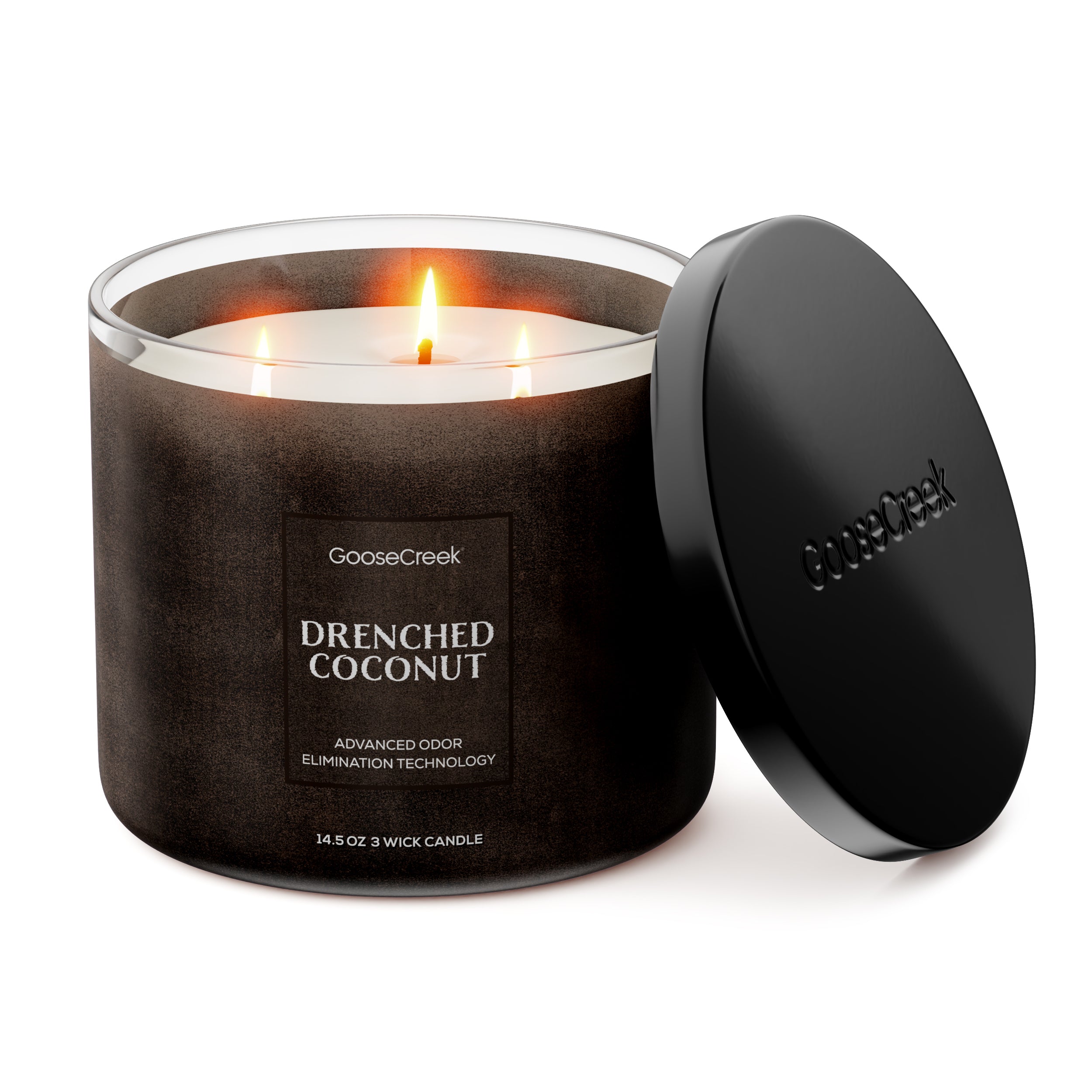 Drenched Coconut Odor Eliminating 3-Wick Candle - Image 3