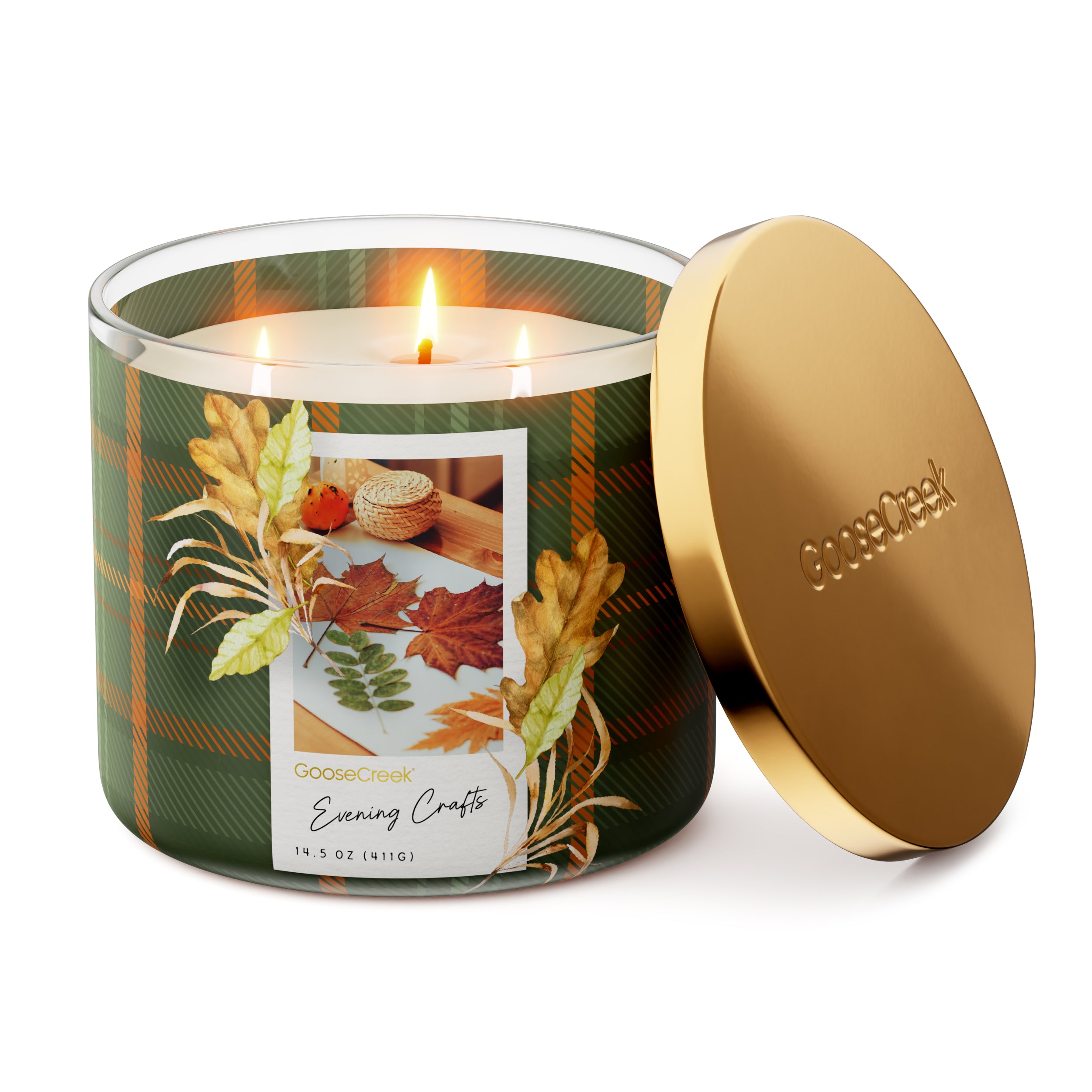 Evening Crafts 3-Wick Candle - Image 3