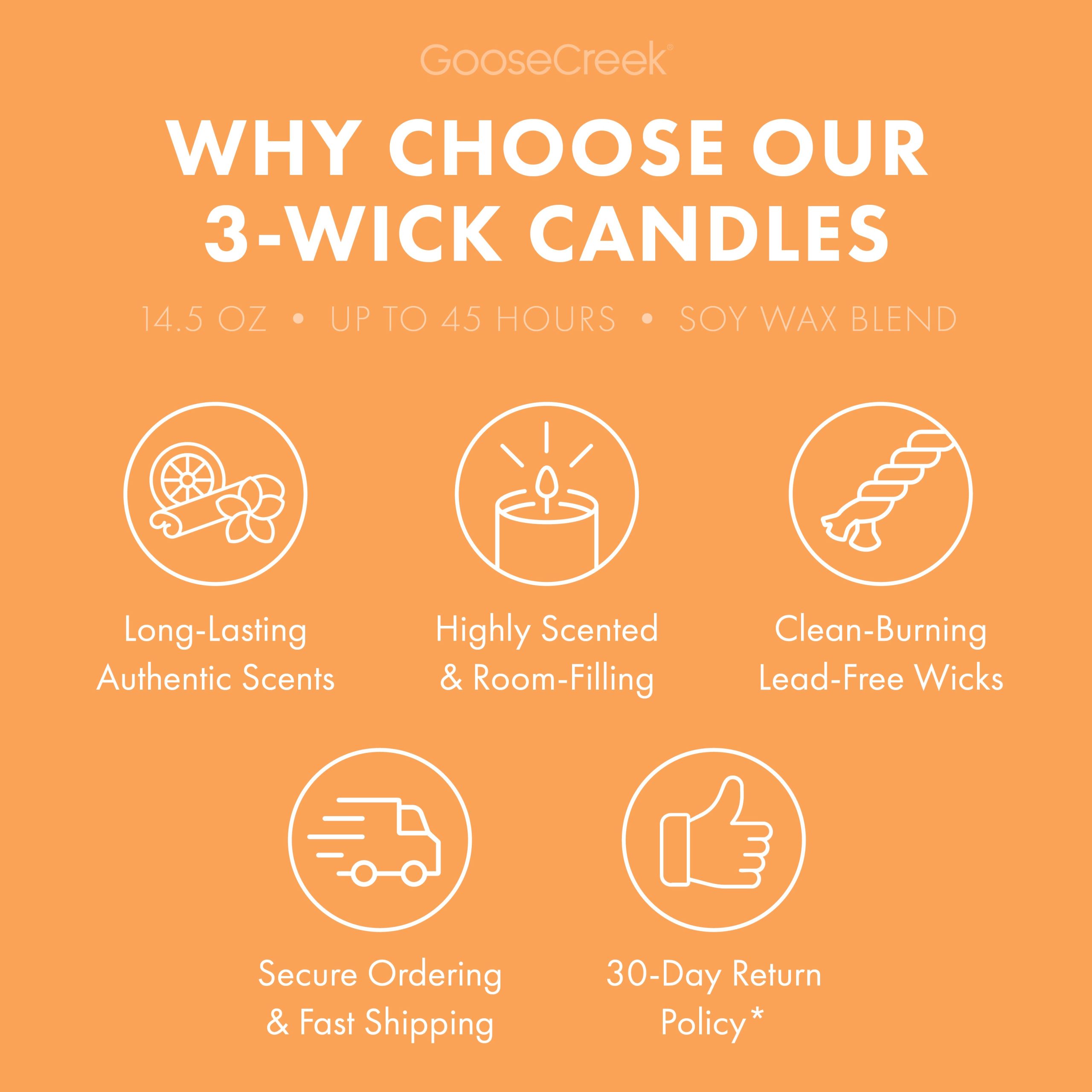 Georgia Peach 3-Wick Candle - Image 4