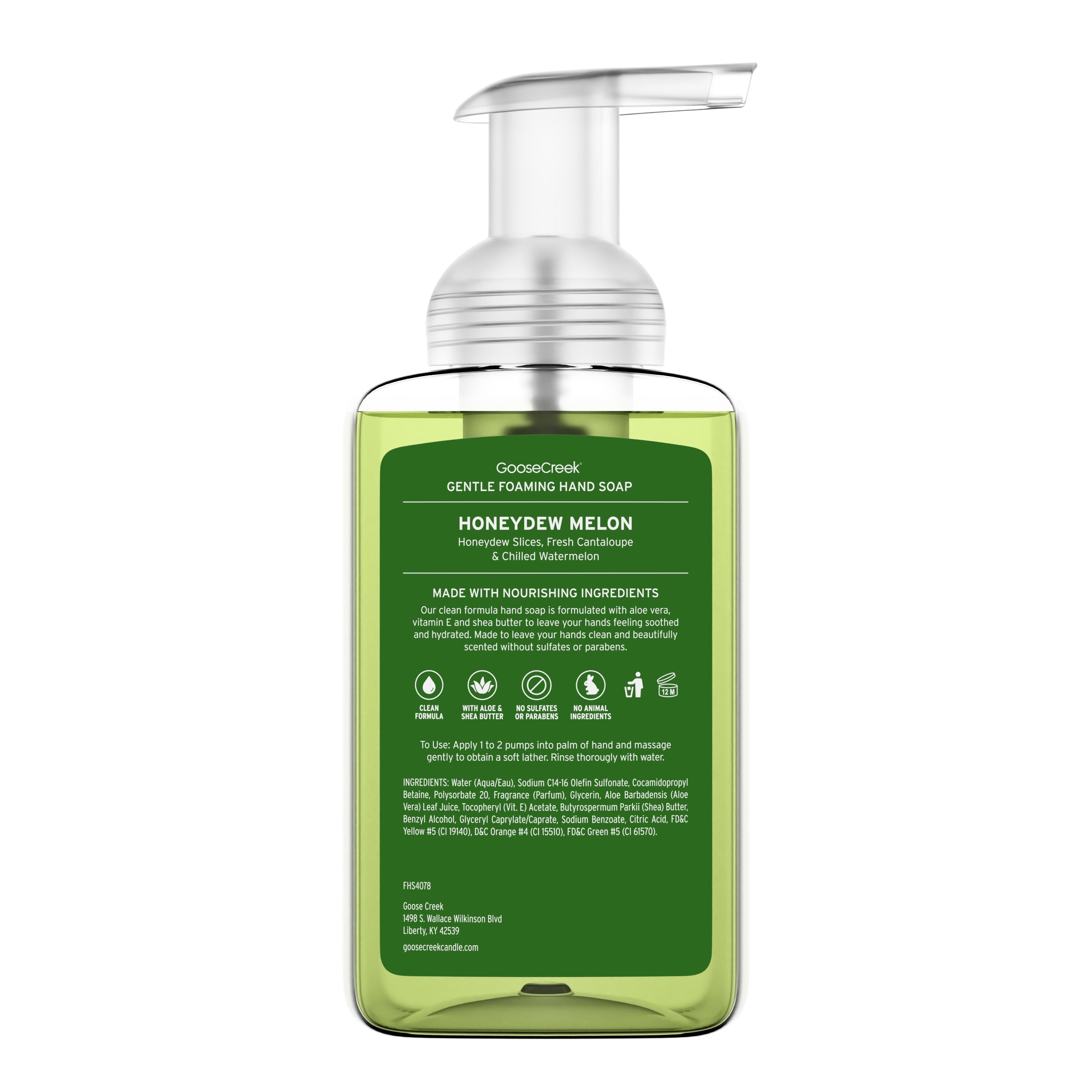 Honeydew Melon Lush Foaming Hand Soap - Image 2
