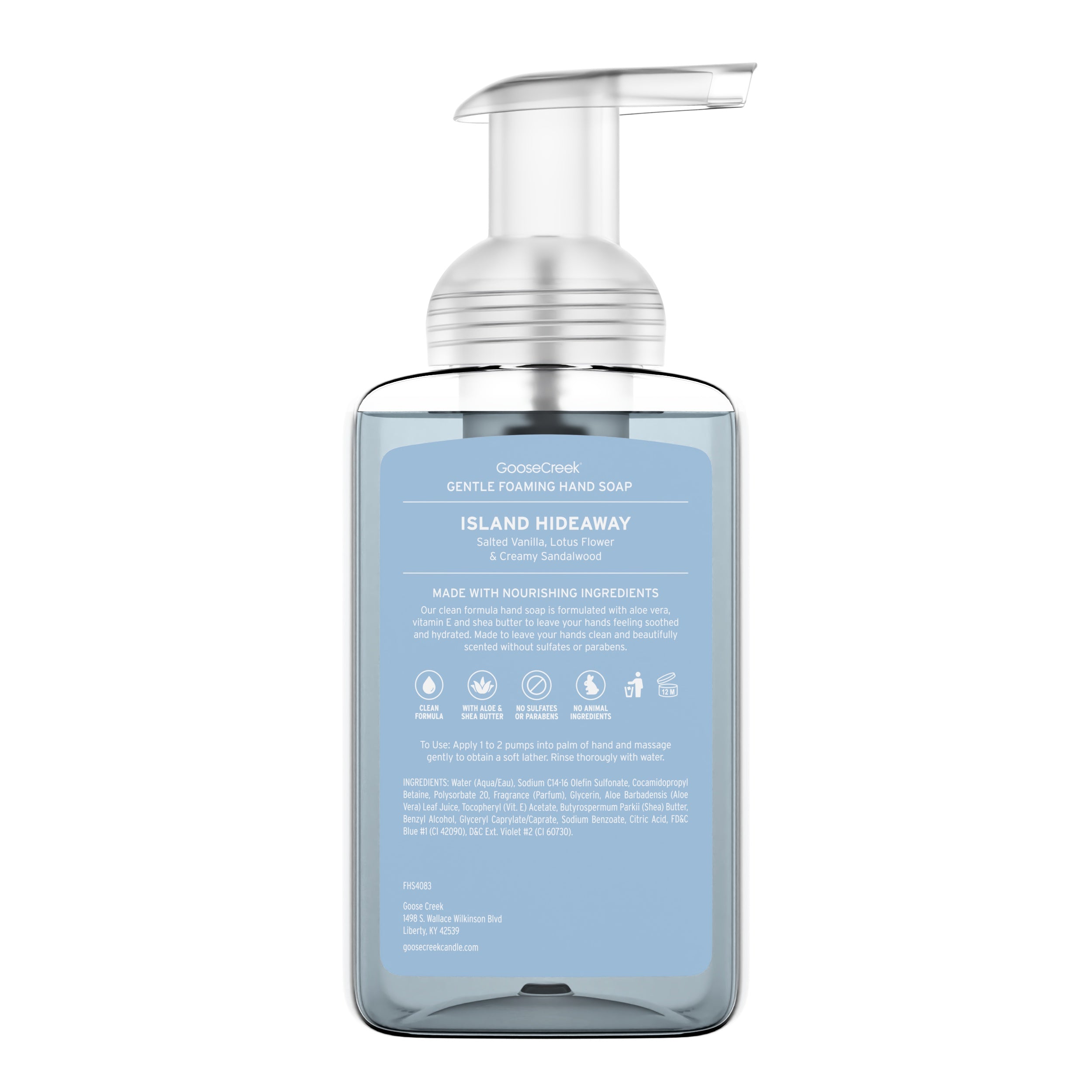 Island Hideaway Lush Foaming Hand Soap - Image 2