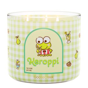 Keroppi Hello Kitty 3-Wick Candle