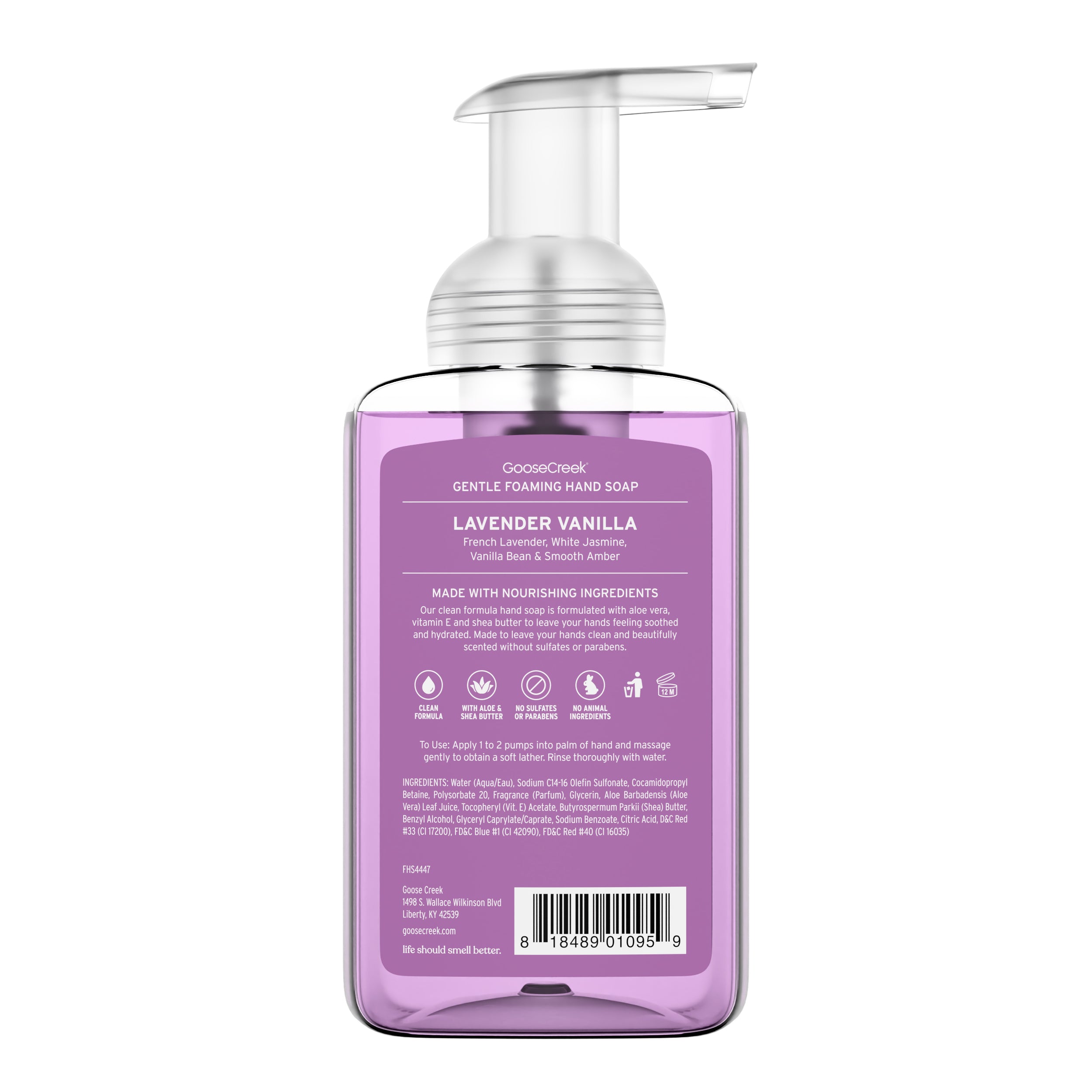 Lavender Vanilla Lush Foaming Hand Soap - Image 3