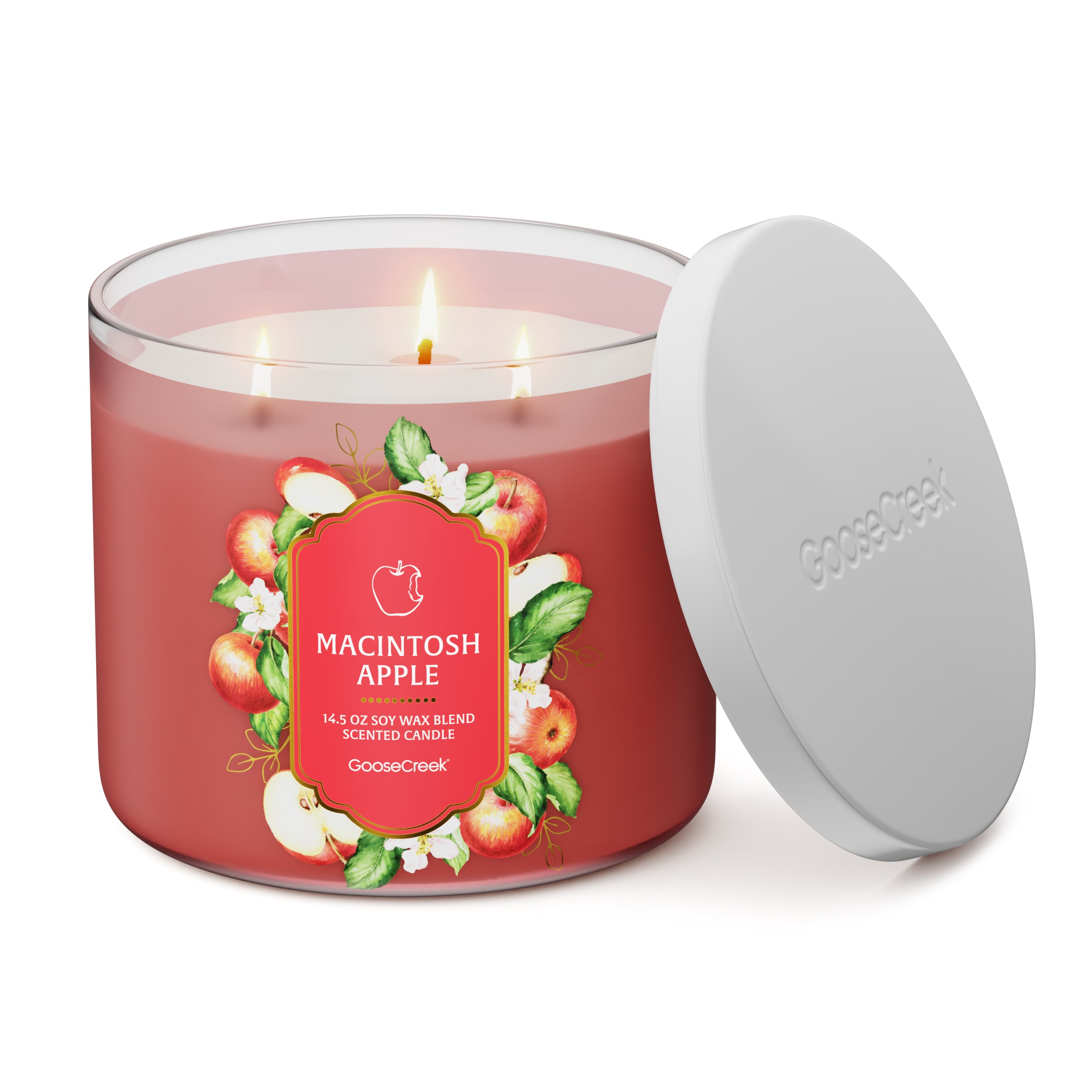Macintosh Apple 3-Wick Candle - Image 3