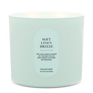 Soft Linen Breeze High Intensity 4-Wick 26oz Candle