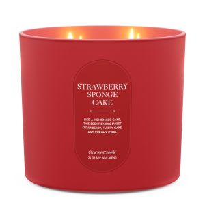 Strawberry Sponge Cake High Intensity 4-Wick 26oz Candle