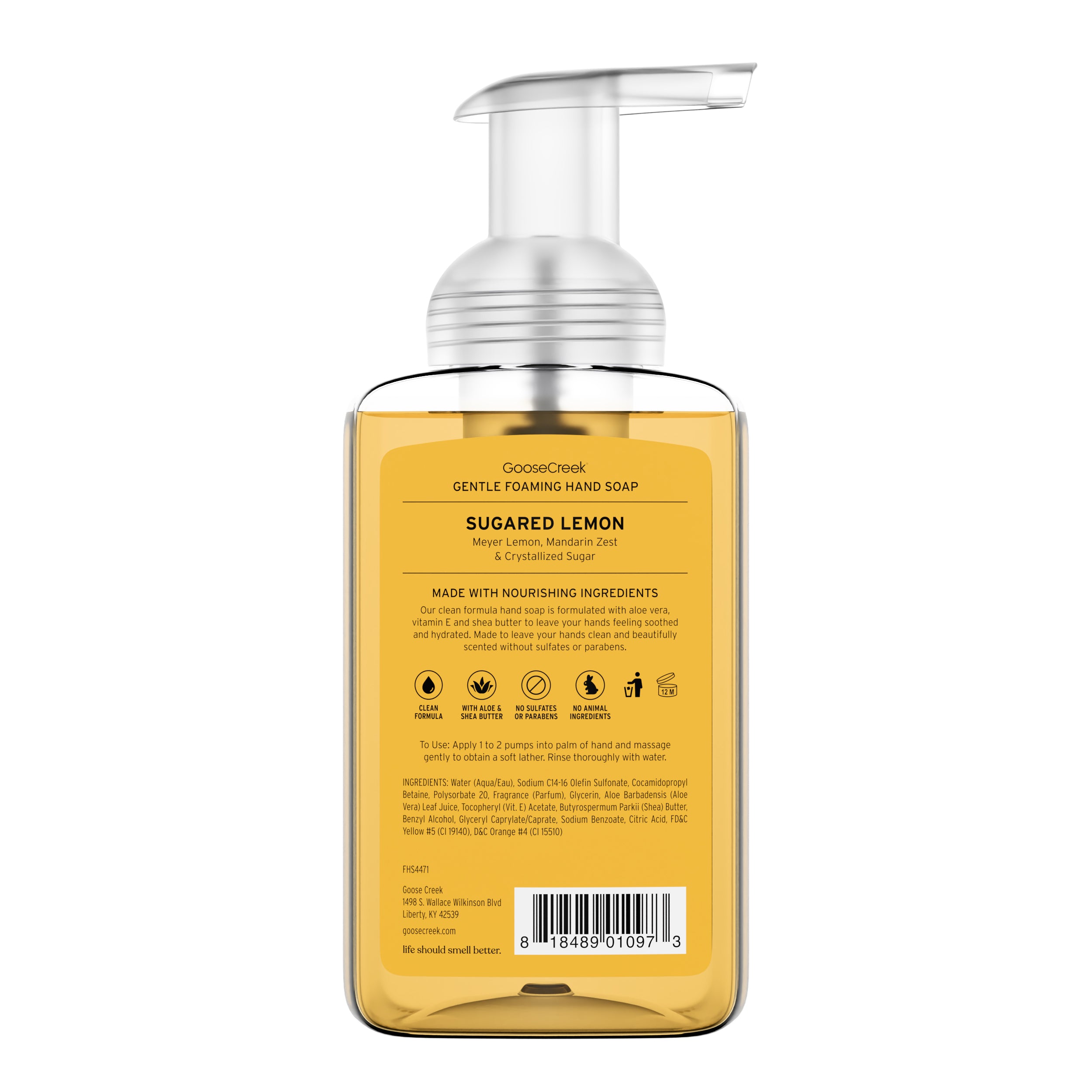 Sugared Lemon Foaming Hand Soap - Image 3