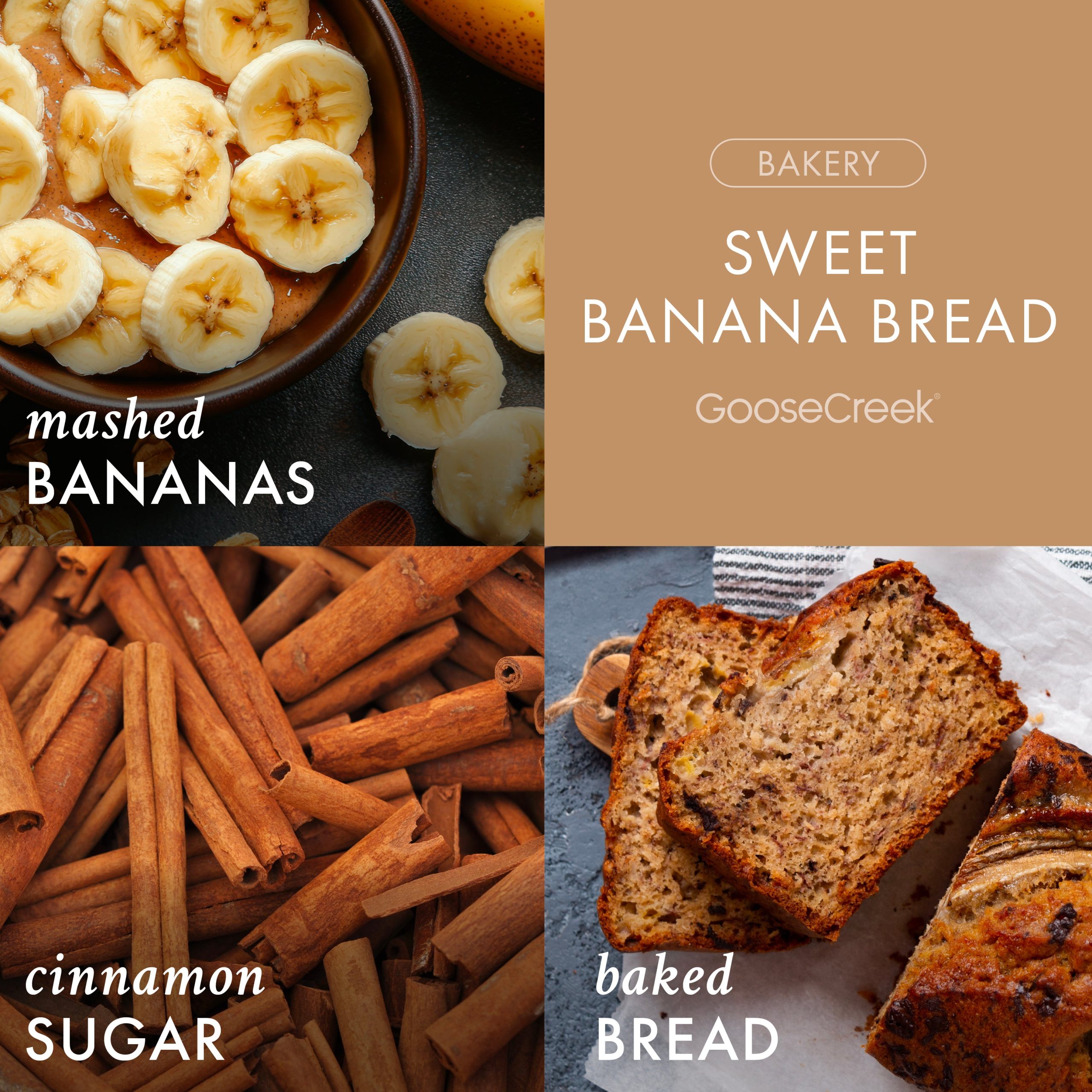 Sweet Banana Bread 3-Wick Candle - Image 2