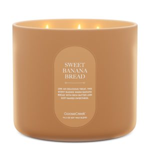 Sweet Banana Bread High Intensity 3-Wick 14.5oz Candle