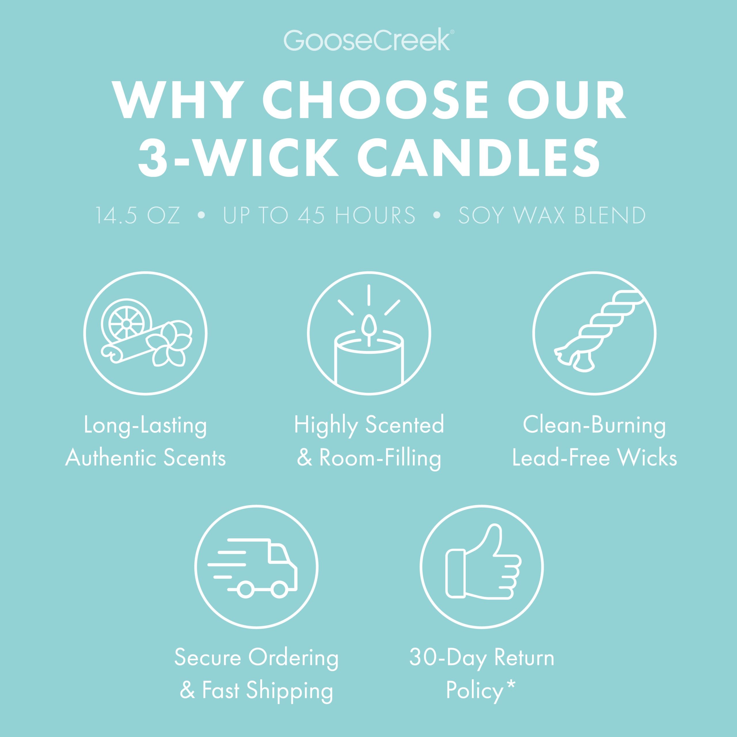 Sweet Salt Water Taffy 3-Wick Candle - Image 4