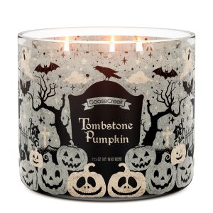 Tombstone Pumpkin 3-Wick Candle