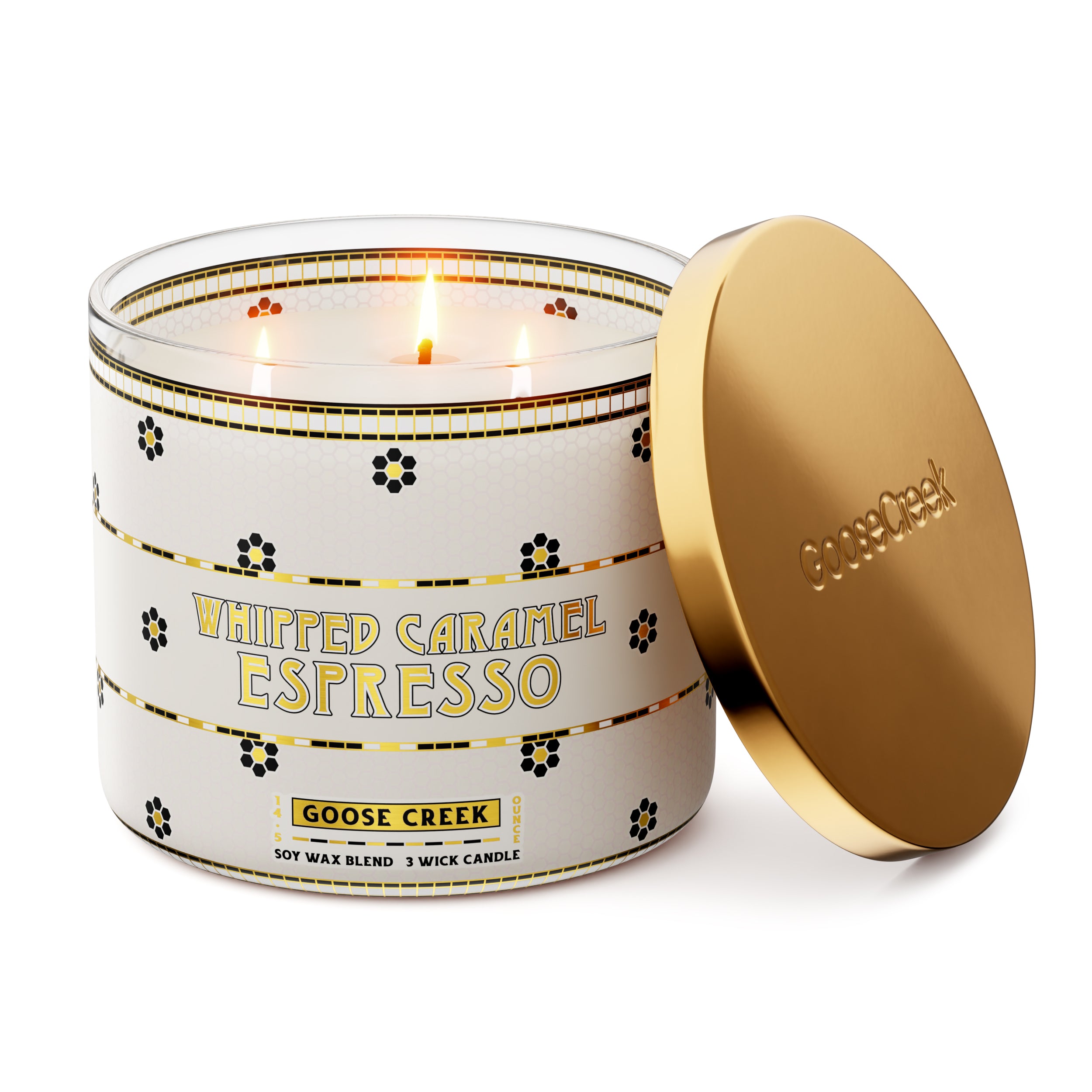 Whipped Caramel Espresso 3-Wick Candle - Image 3