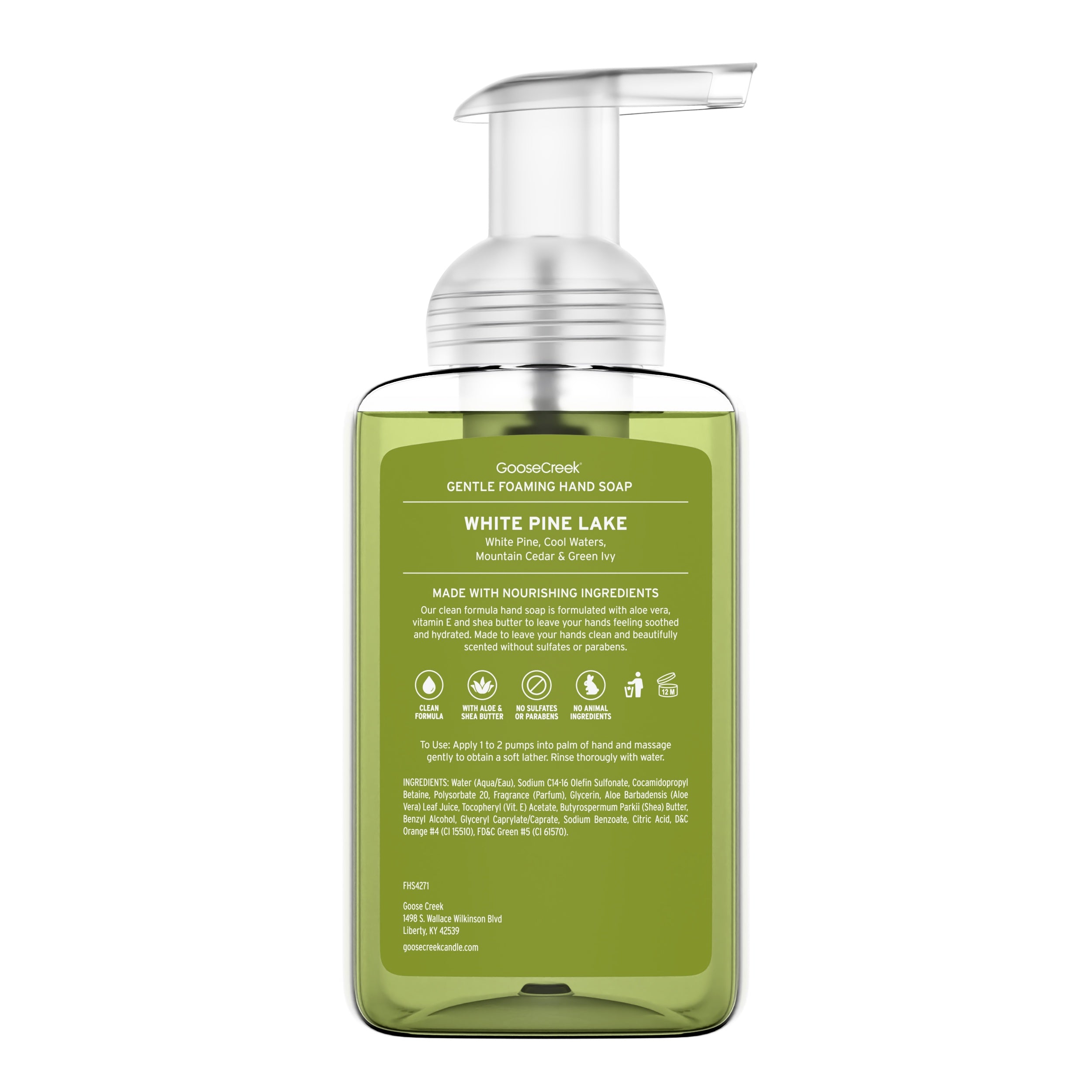 White Pine Lake Foaming Hand Soap - Image 3